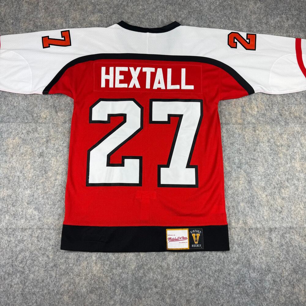 Mitchell & Ness Ron Hextell 96-97 Stanley Cup Finals Flyers NHL Jersey